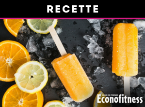 Juillet - Recette popsicle à lorange